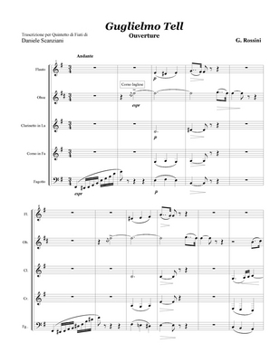 Product picture William Tell for Wind Quintet